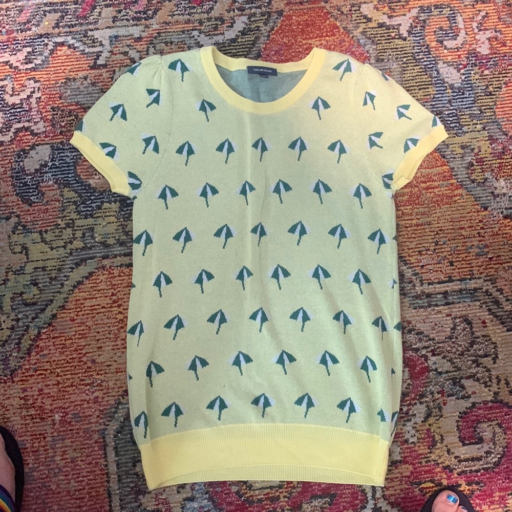ModCloth umbrella short sleeve sweater